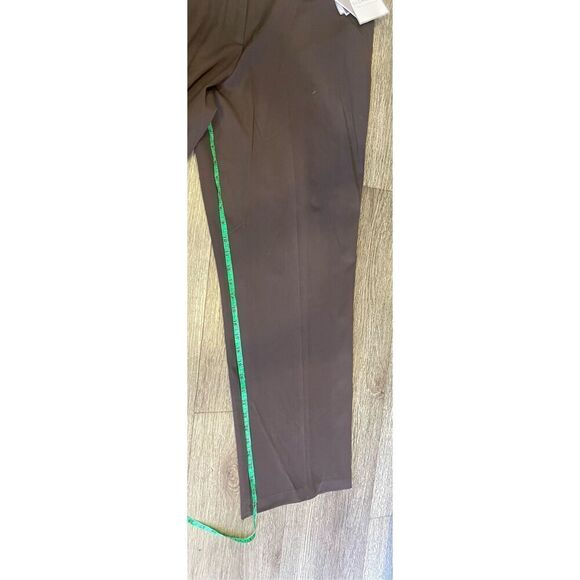Sag Harbor Brown Comfort Stretch Dress Pants with Belt 16 New - Picture 6 of 6